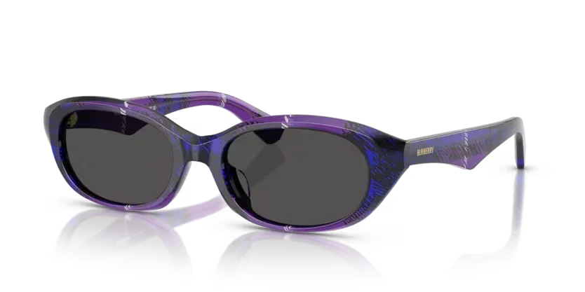 Burberry | 4447D | Check Violet - Image 2