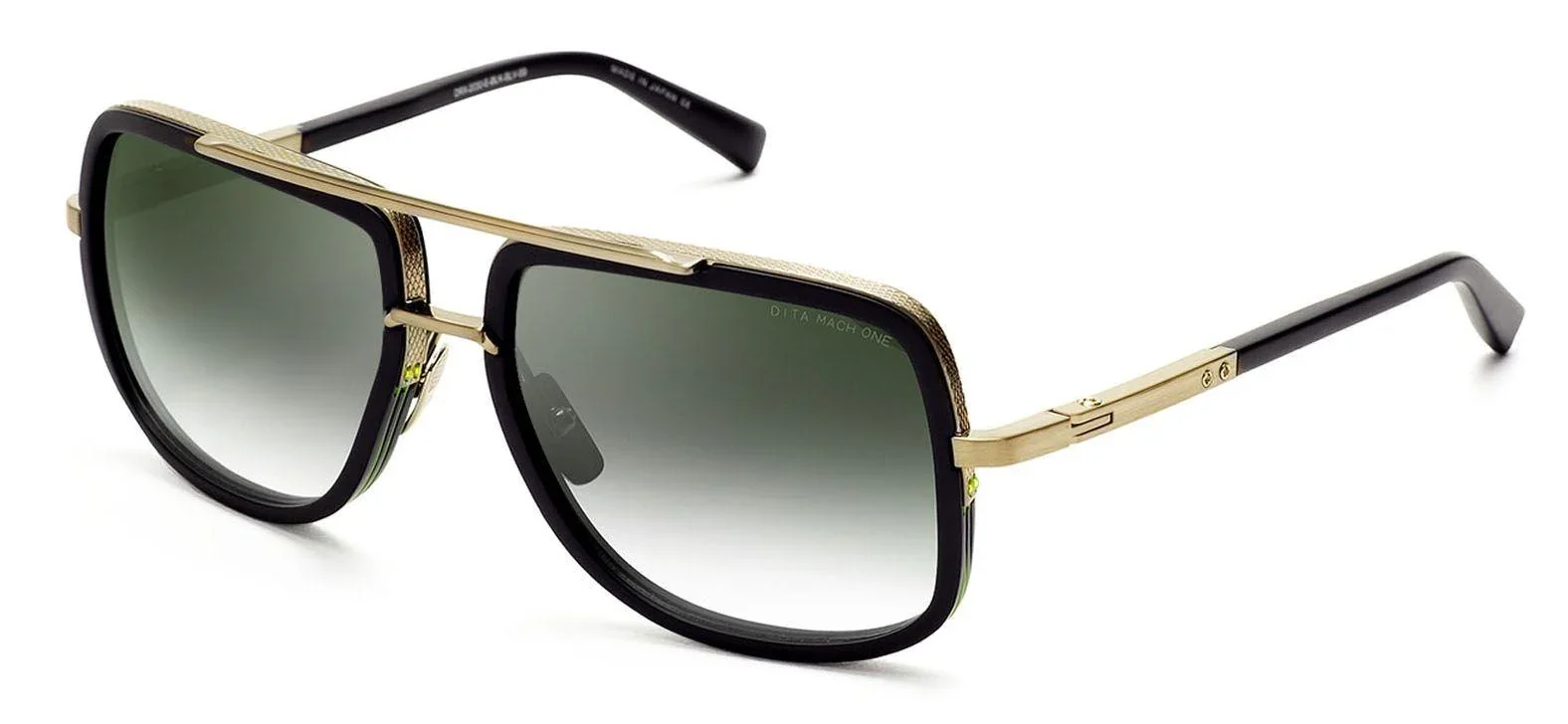DITA | Mach-One | Matte Black/18K White Gold - Image 2