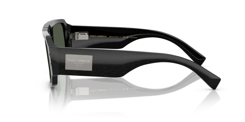 Dolce & Gabbana | 4482F | Brushed Black Polarised - Image 3