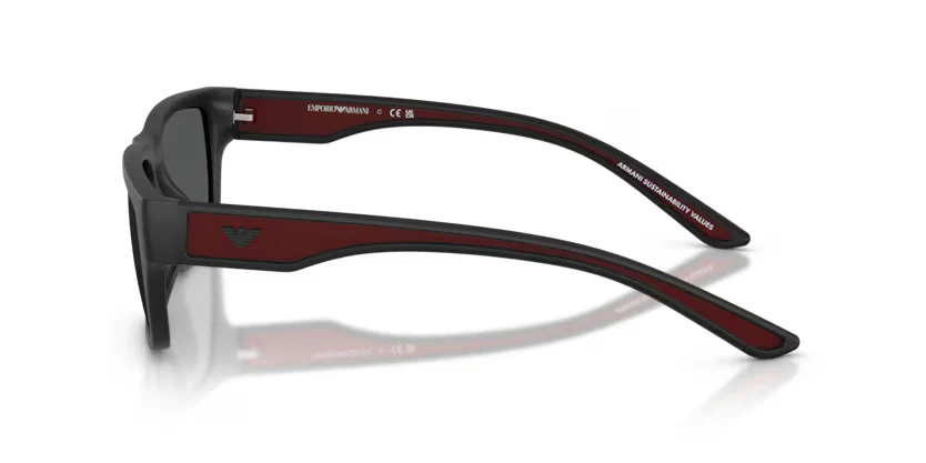 Emporio Armani | 4267U | Rubberized Matte Black - Image 3
