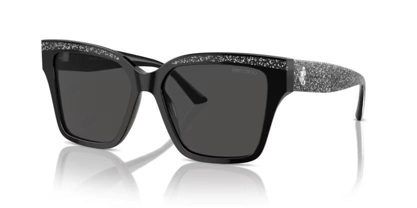 Jimmy Choo | 5003F | Black Glitter - Image 2