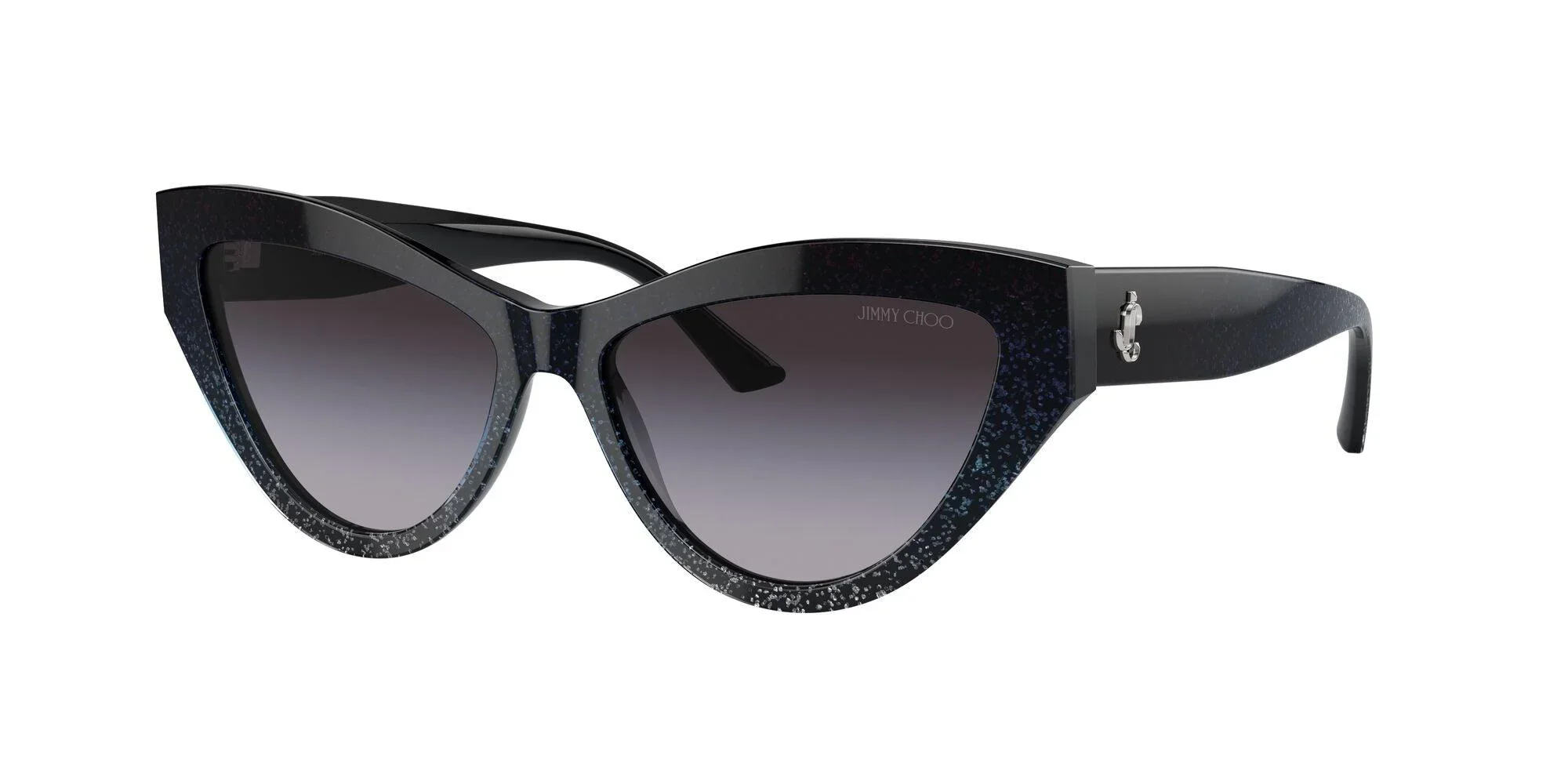 Jimmy Choo | 5004 | Black Gradient Glitter - Image 2