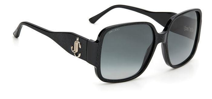 Jimmy Choo | Tara | Glitter Black - Image 3
