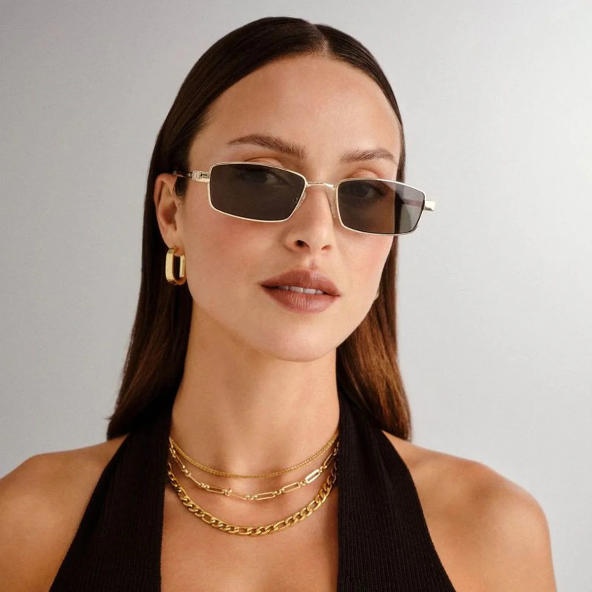 Le Specs | Bizarro | Bright Gold / Clear - Image 3