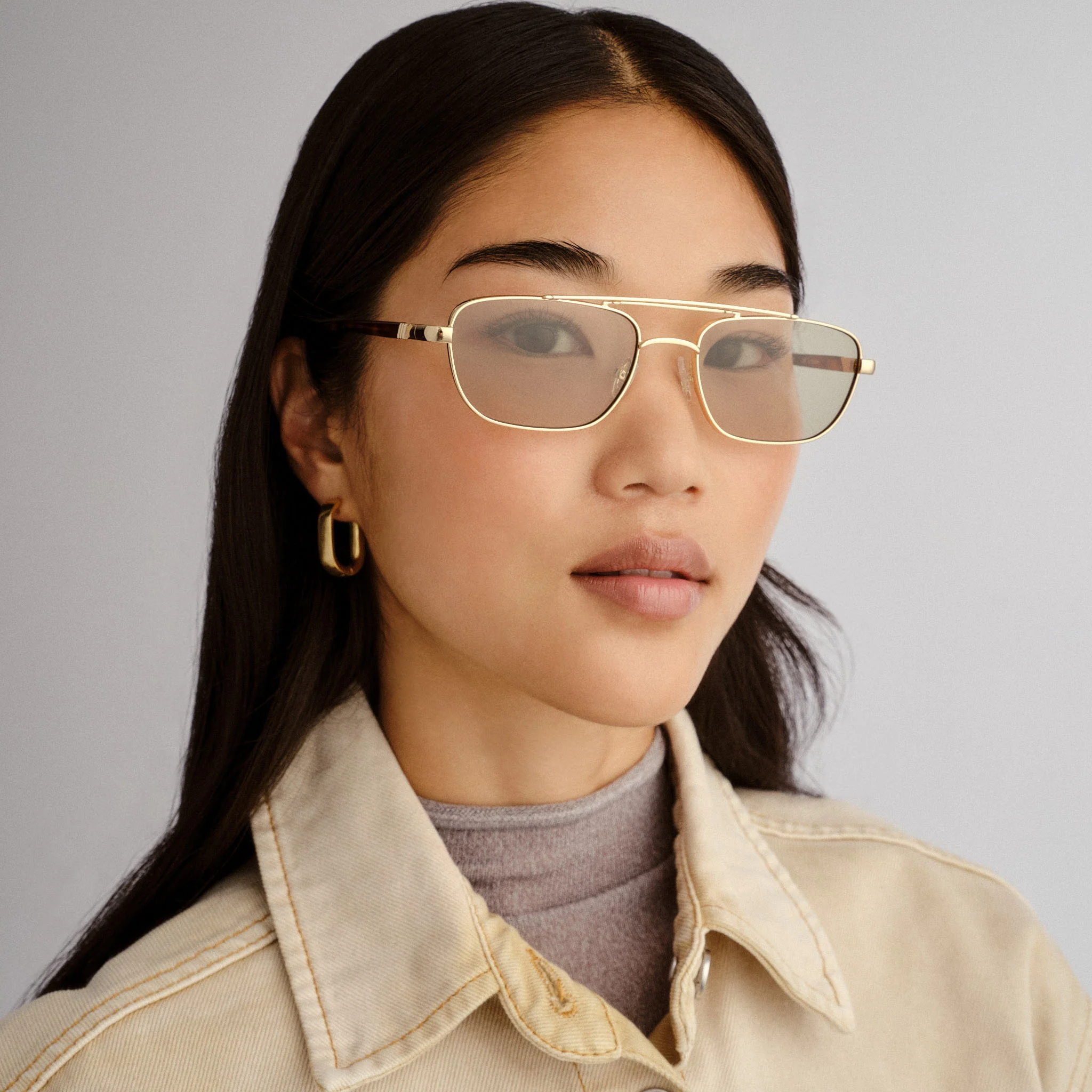 Le Specs | Le Mimi | Gold Moss - Image 4
