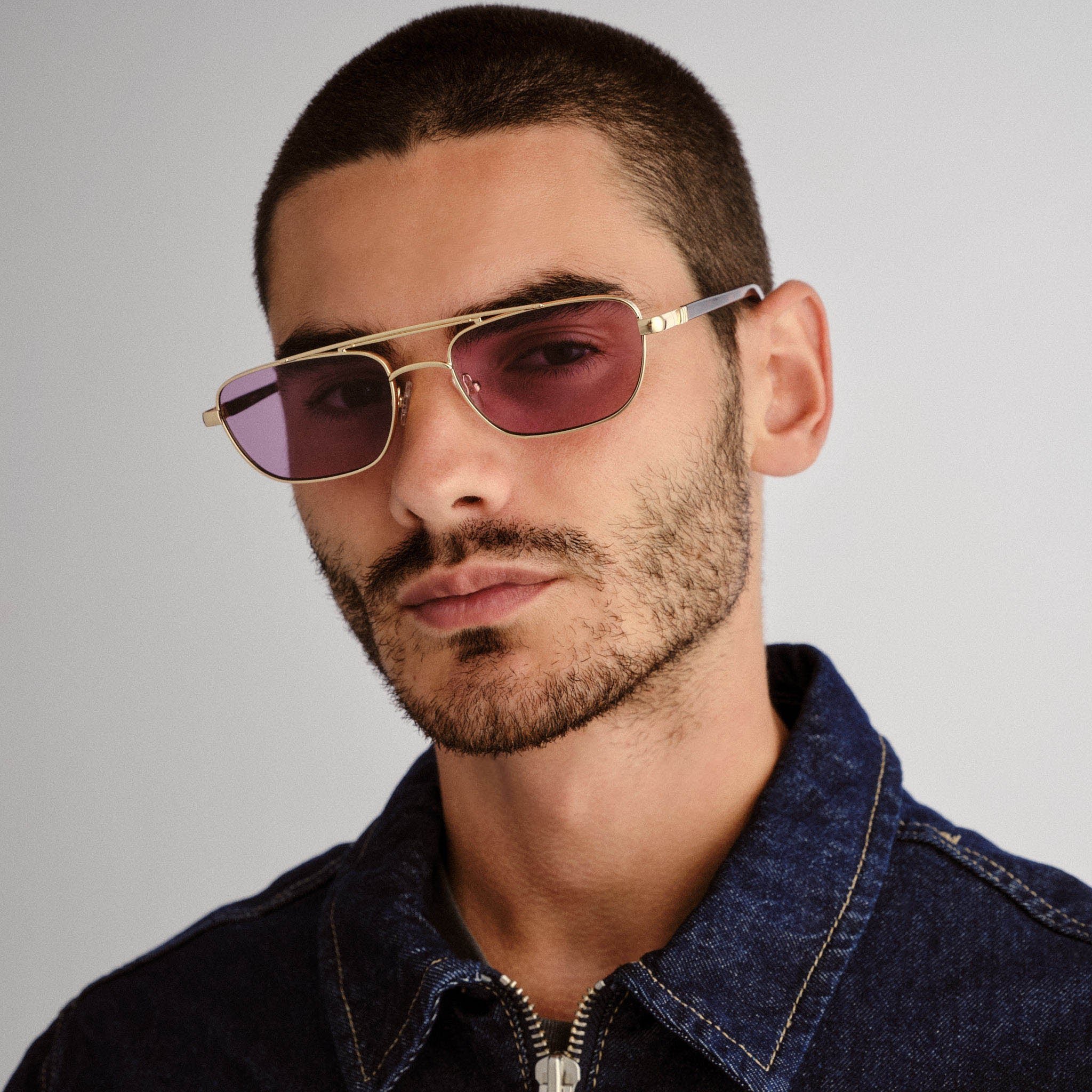Le Specs | Le Mimi | Gold Violet - Image 5