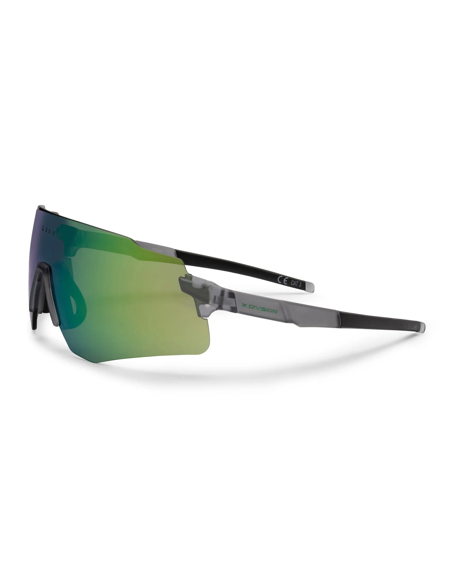 Liive | Flow X | Matte crystal/Green mirror - Image 4