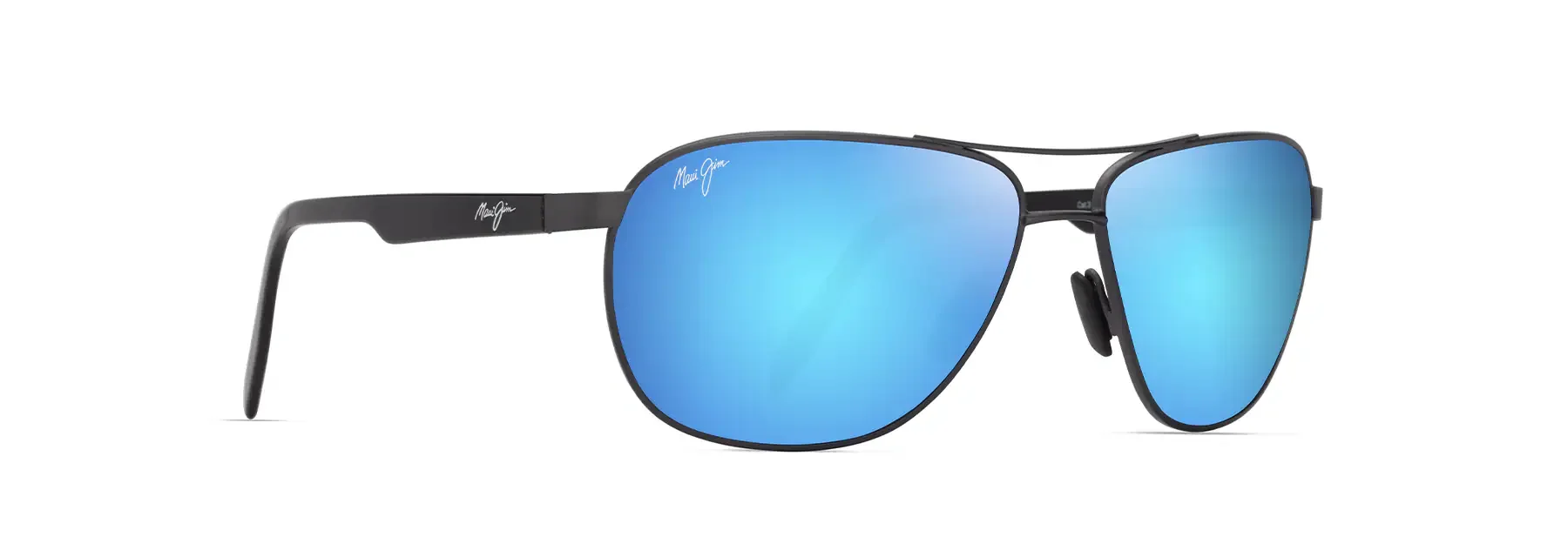 Maui Jim | B728 | Castles Matte Dark Ruthenium/Blue Hawaii - Image 3