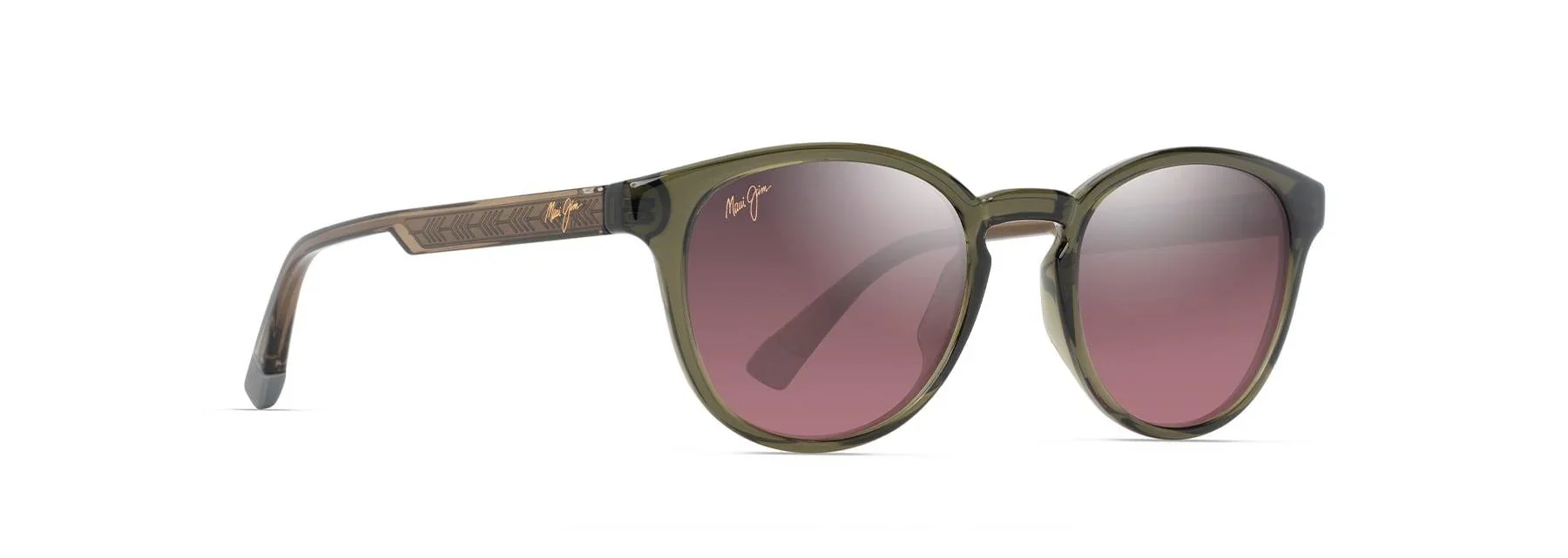 Maui Jim | HieHie | Shiny Transparent Green - Image 2