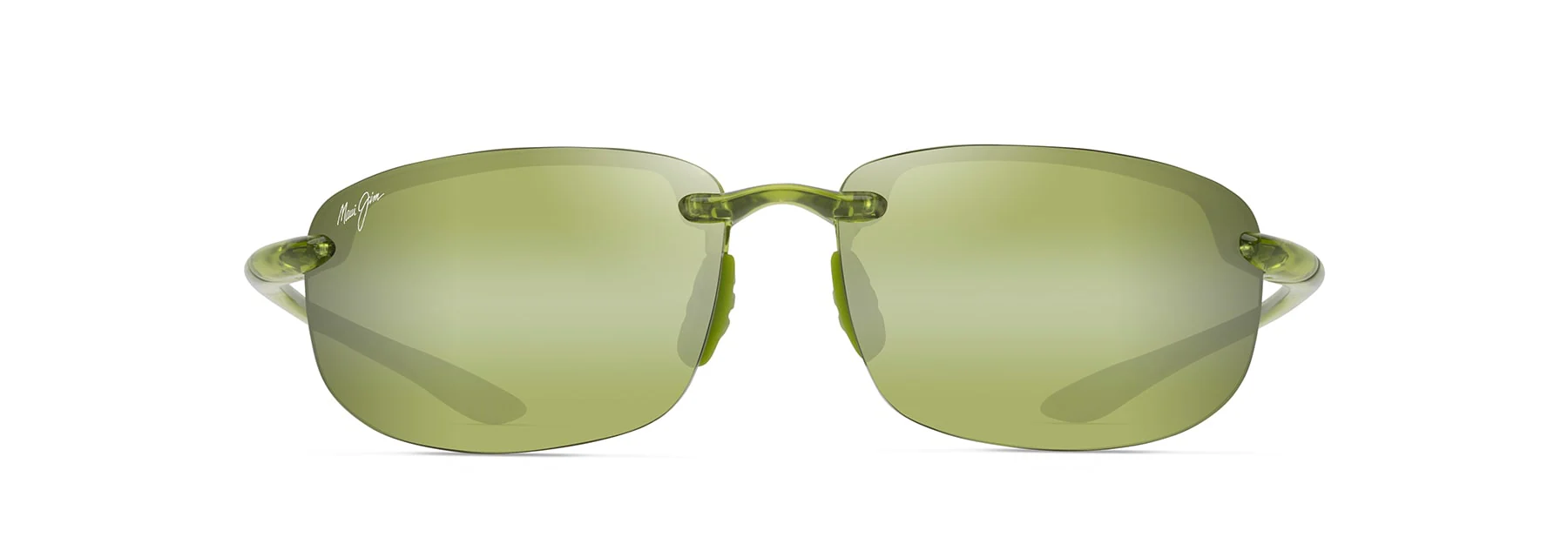 Maui Jim | HT407-15 Hookipa Shiny Green W/ HT