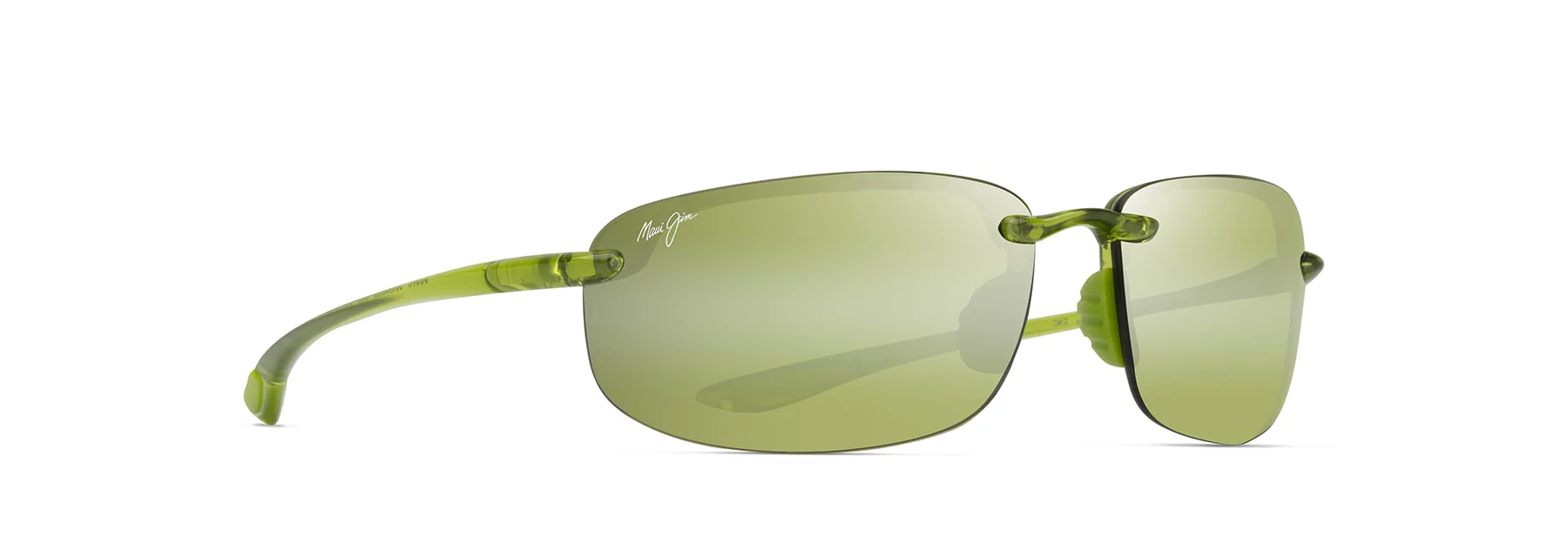 Maui Jim | HT407-15 Hookipa Shiny Green W/ HT - Image 2