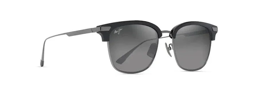 Maui Jim | Kalaunu AF | Shiny Black With Dark Silver - Image 2