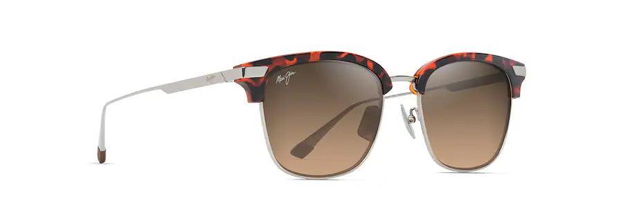 Maui Jim | Kalaunu AF | Shiny Red Havana With Silver - Image 2