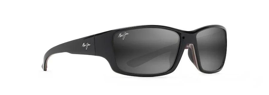 Maui Jim | Local Kine | Shiny Black With Grey And Maroon - Image 2