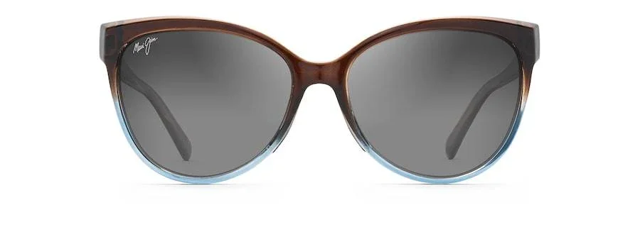 Maui Jim | 'Olu 'Olu | Translucent Dark Chocolate With Blue