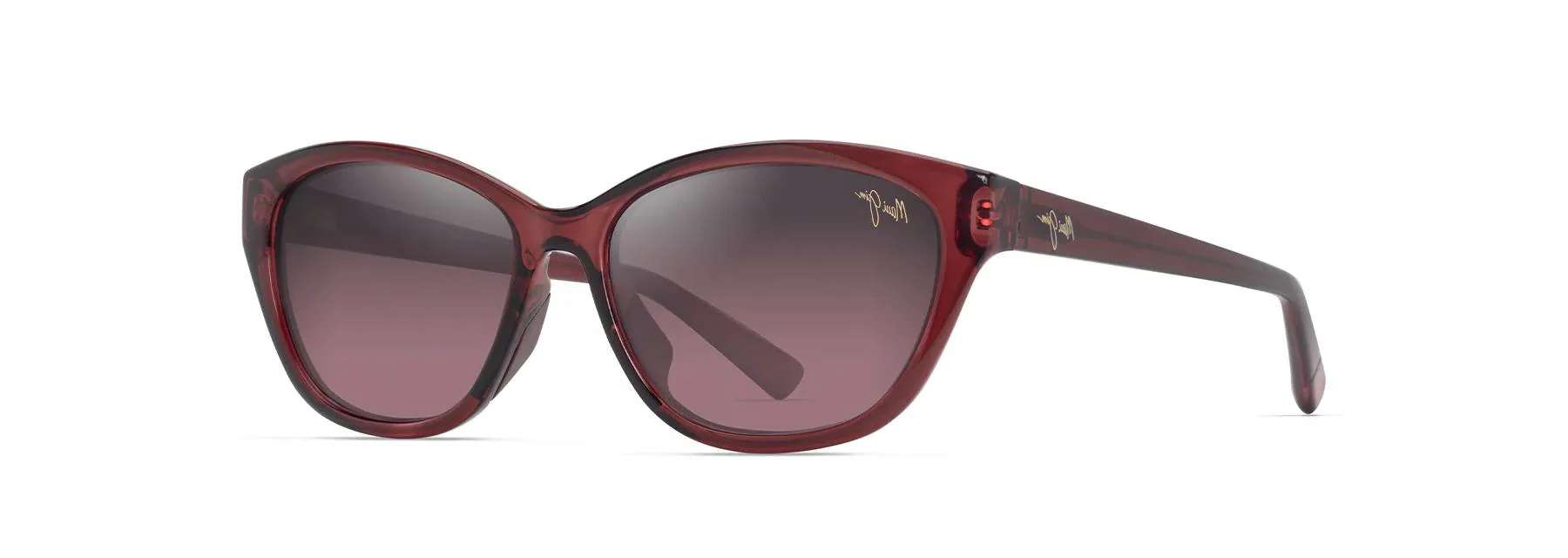 Maui Jim | Punono | Shiny Transparent Burgundy - Image 2