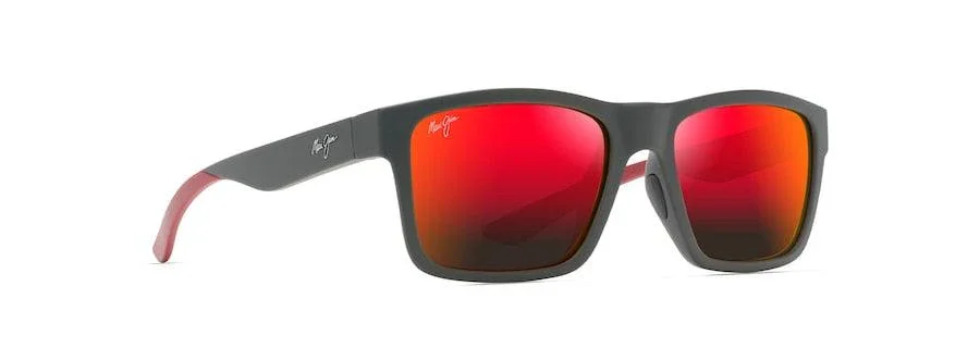 Maui Jim | The Flats | Dark Grey With Brick Red - Image 2