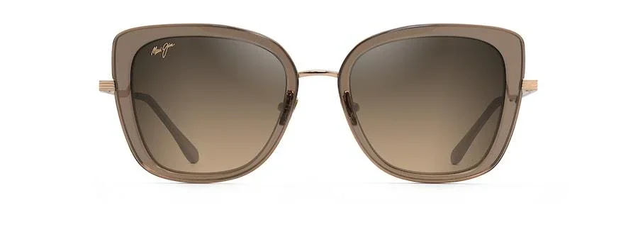Maui Jim | Violet Lake | Transparent Taupe With Gold