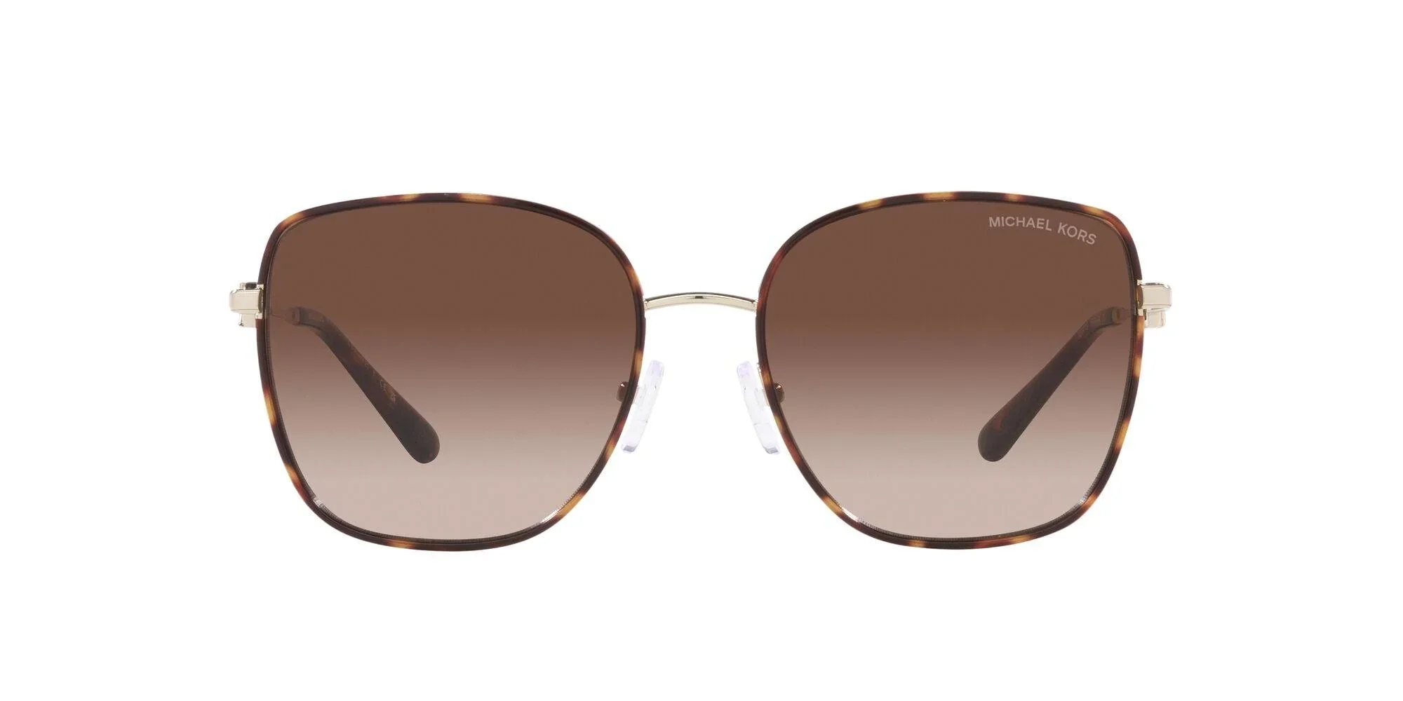 Michael Kors | 1129J Empire Square II | Light Gold/Dark Tortoise