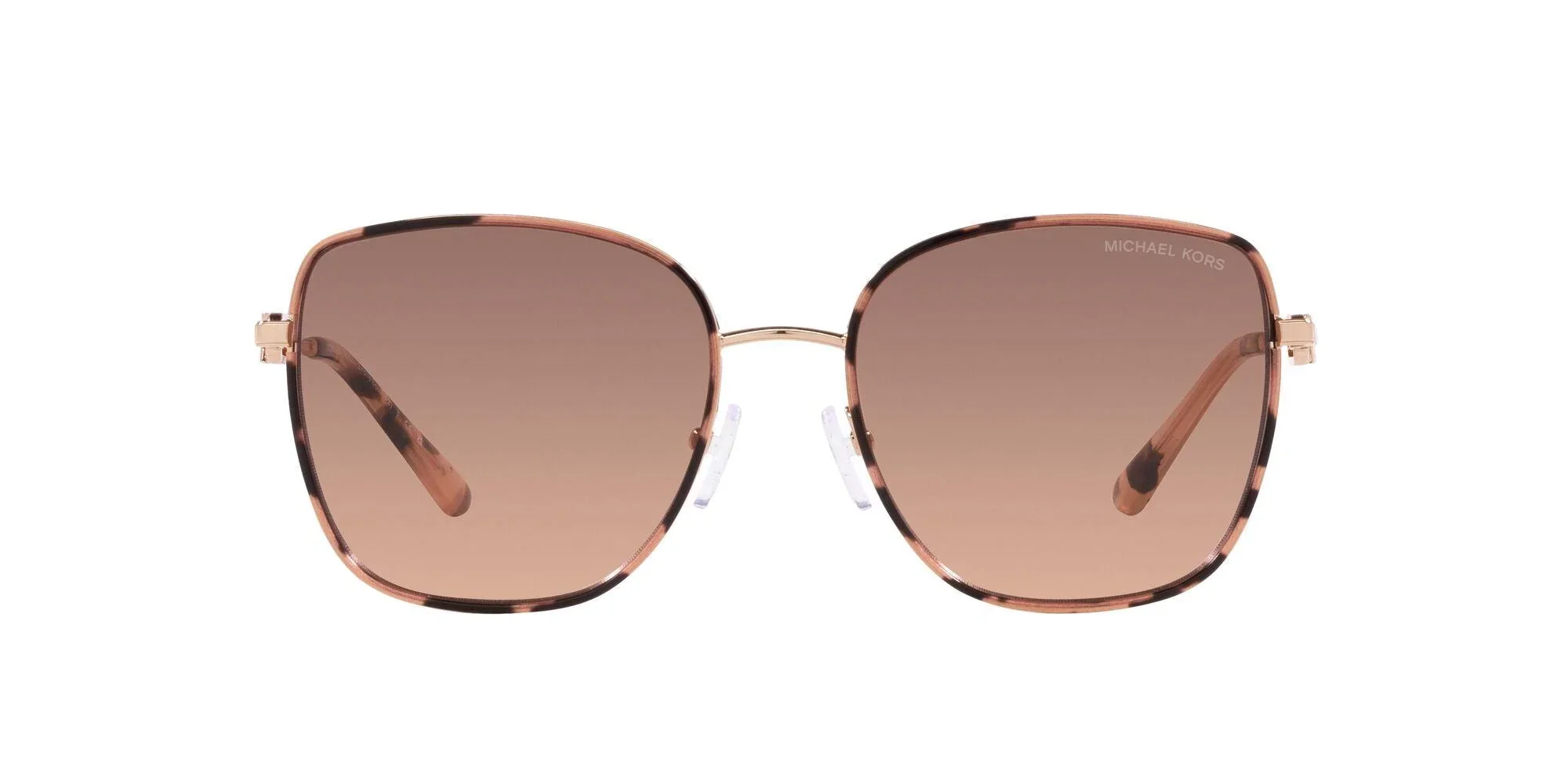 Michael Kors | 1129J Empire Square II | Rose Gold/Pink Tortoise