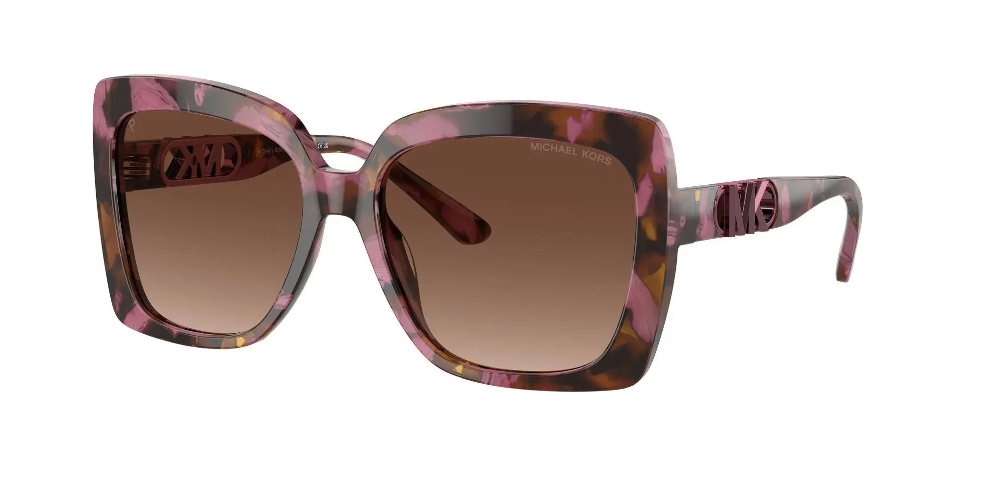 Michael Kors | 2213 Nice | Plum Graphic Tortoise Polarised - Image 2