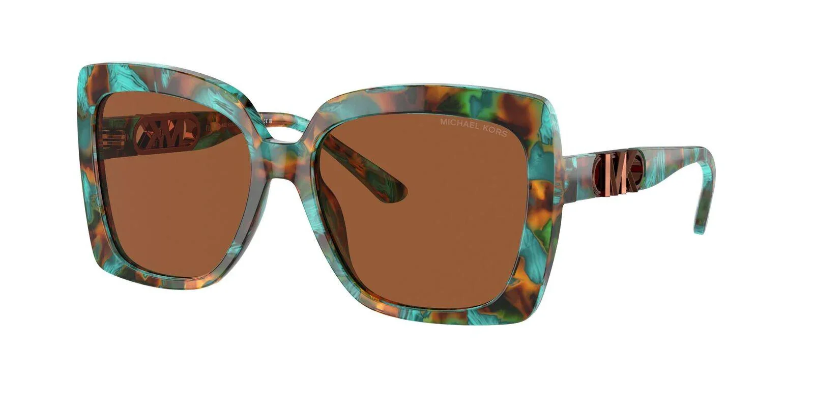 Michael Kors | 2213 Nice | Teal Graphic Tortoise - Image 2