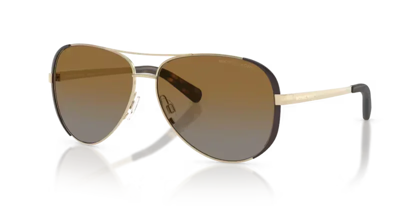 Michael Kors | 5004 Chelsea | Gold/Brown Polarised - Image 2