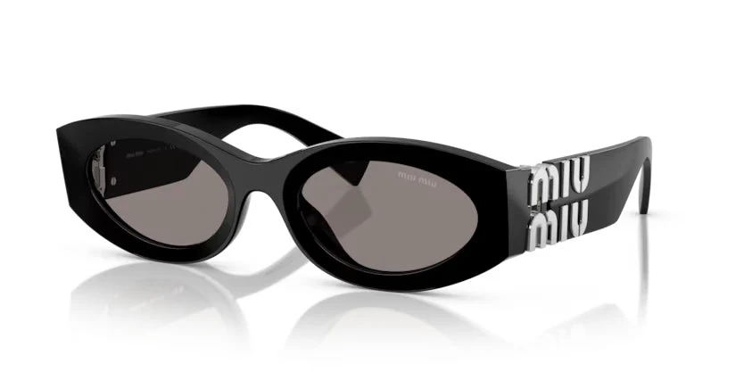 Miu Miu | 11WS | Black Dark Grey - Image 2