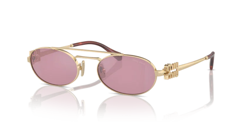 Miu Miu | 54ZS | Pale Gold - Image 3