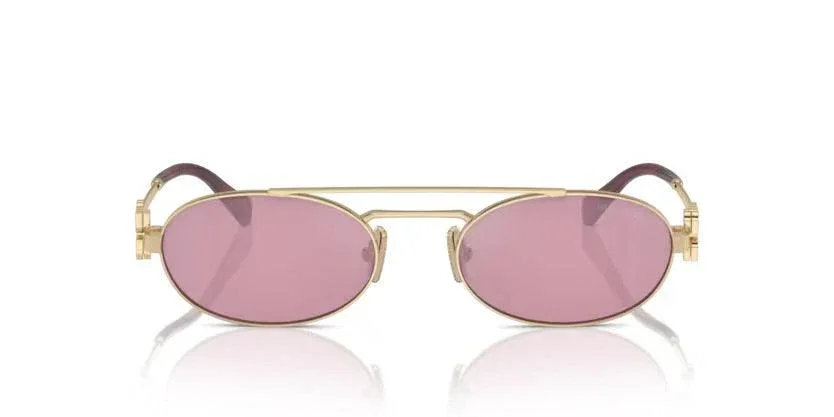 Miu Miu | 54ZS | Pale Gold Dark Pink