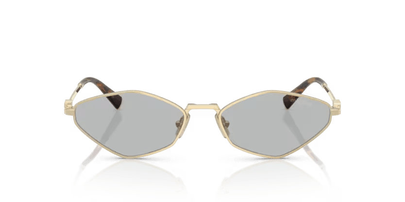 Miu Miu | 56ZS | Pale Gold Light Grey