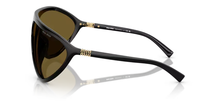Miu Miu | A01S | Black Dark Brown - Image 3