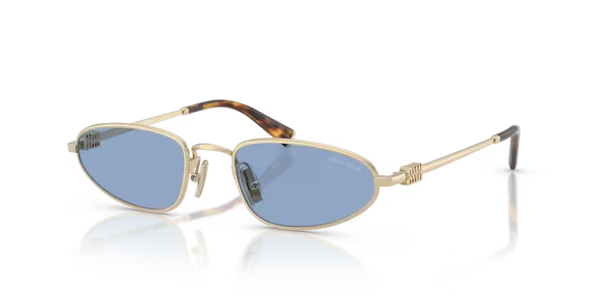 Miu Miu | A52S | Pale gold Light Blue - Image 2