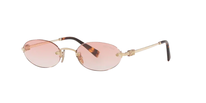 Miu Miu | A54S | Pale Gold Gradient Pink - Image 2