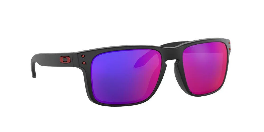 Oakley | 9102 Holbrook | Matte Black Red Iridium - Image 3