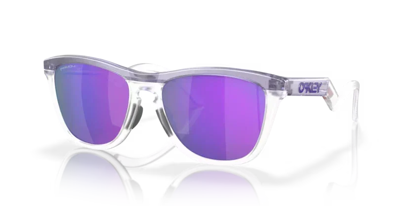 Oakley | 9289 Frogskins Hybrid | Matte Lilac/Prizm Clear - Image 2
