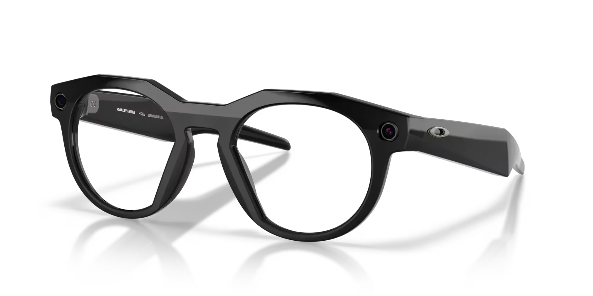 Oakley Meta HSTN Clear Lenses Black Frame - Image 2
