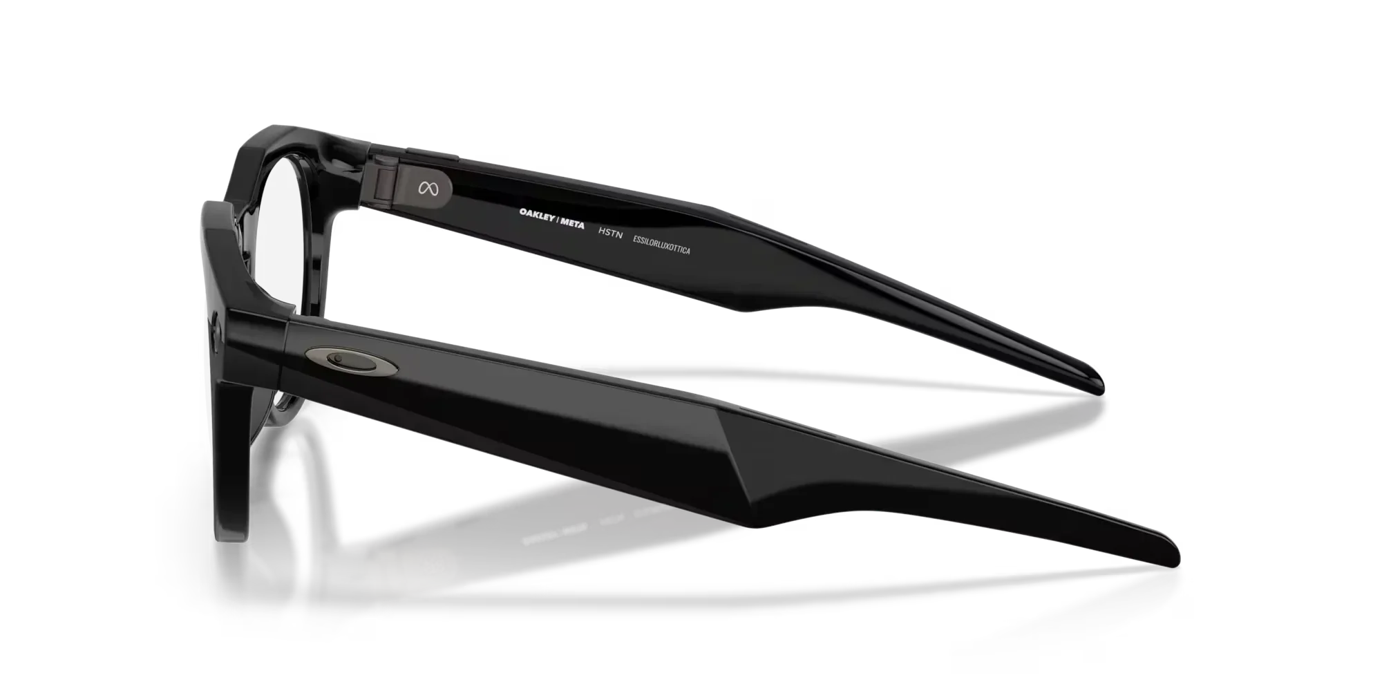 Oakley Meta HSTN Clear Lenses Black Frame - Image 3