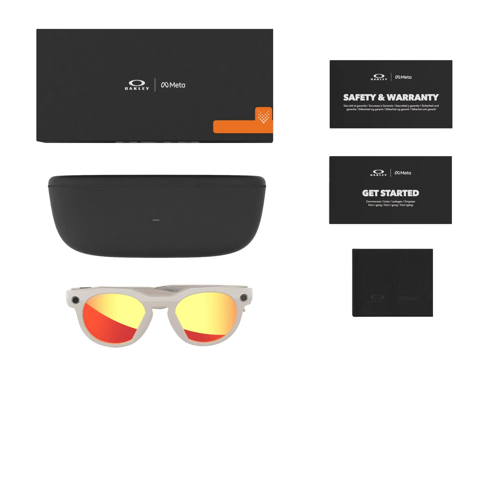 Oakley Meta HSTN PRIZM Ruby Lenses Warm Grey - Image 5