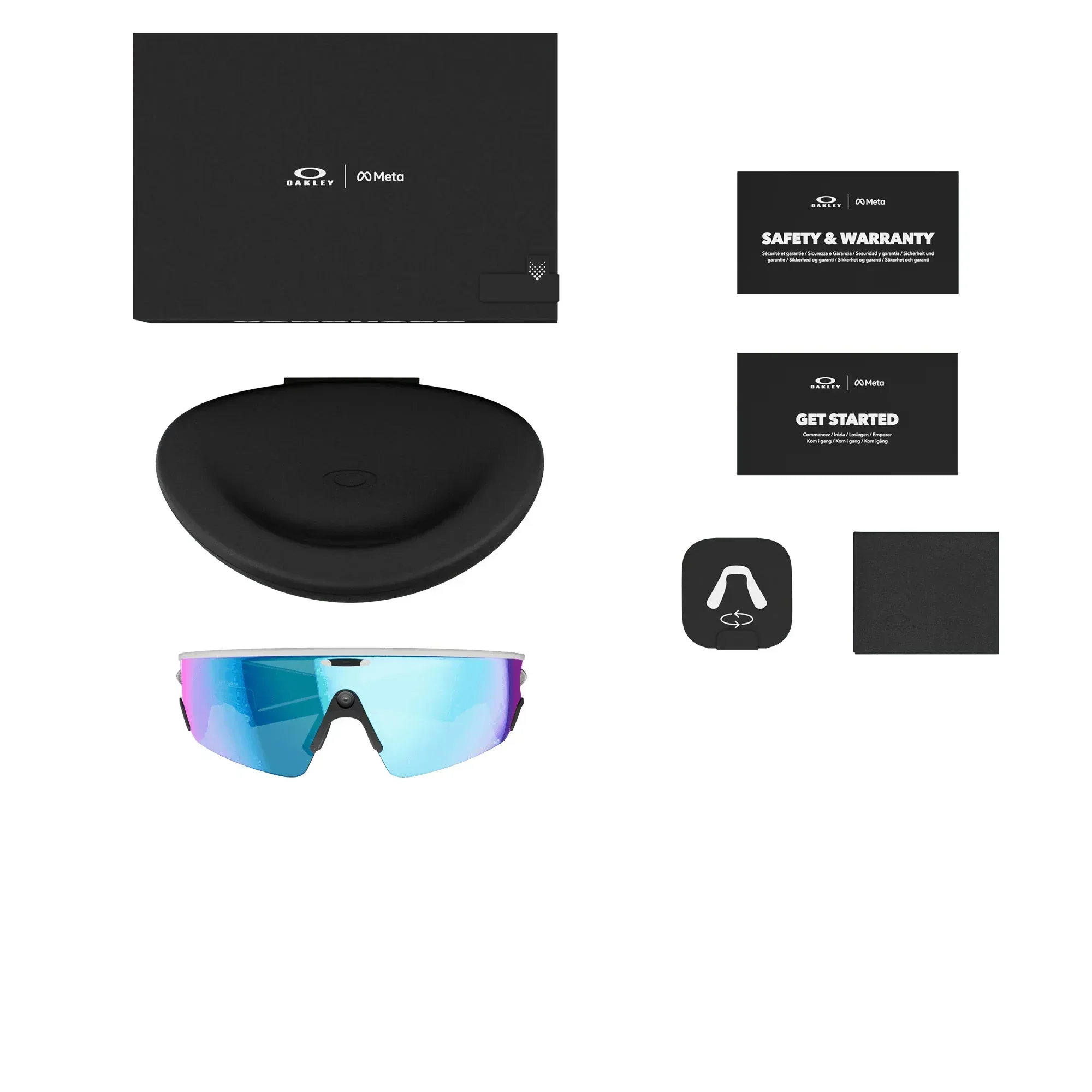 Oakley Meta Vanguard White PRIZM Sapphire - Image 6