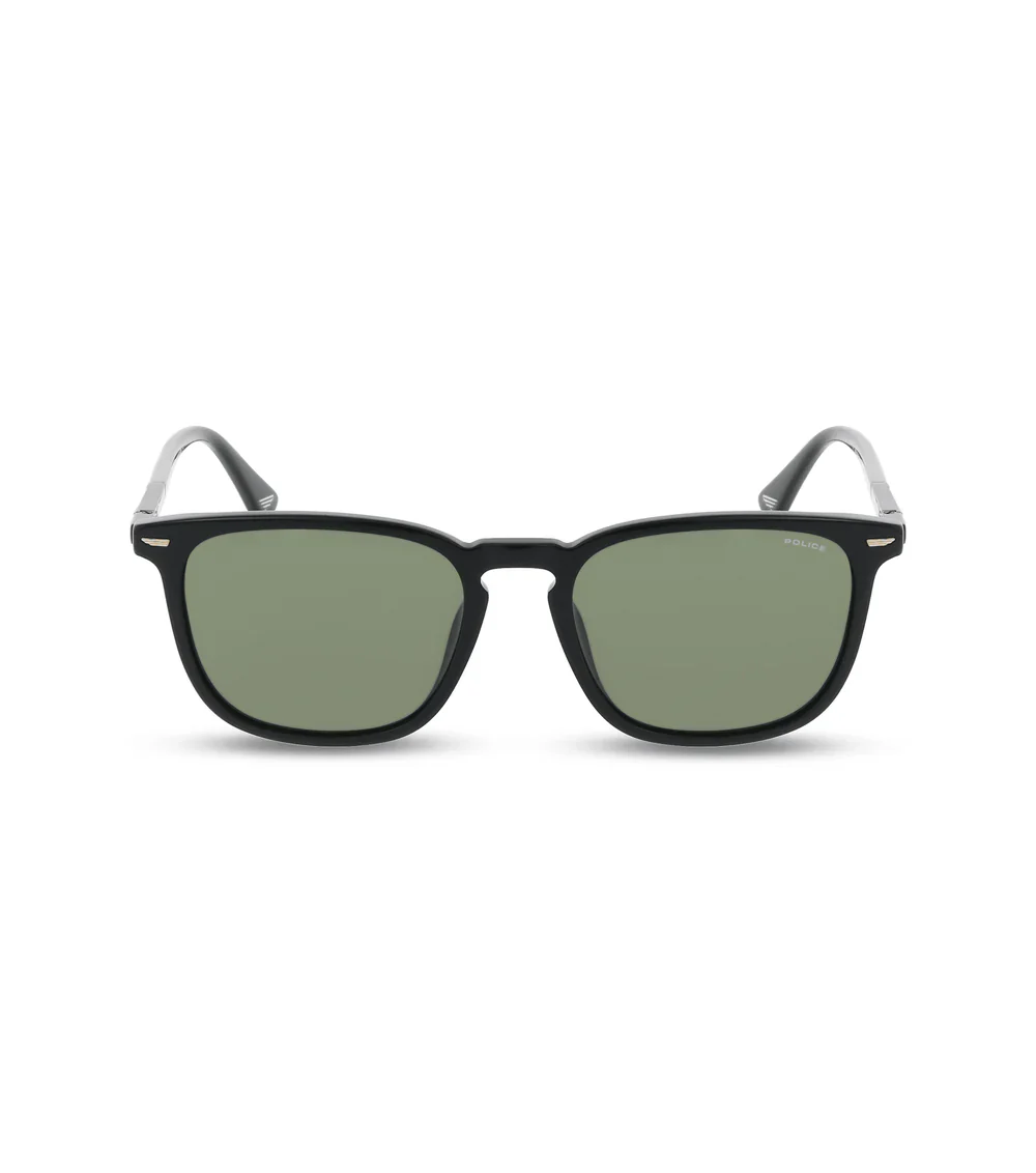 Police | SPLQ86 New Crossroads 5 | Shiny Black Green