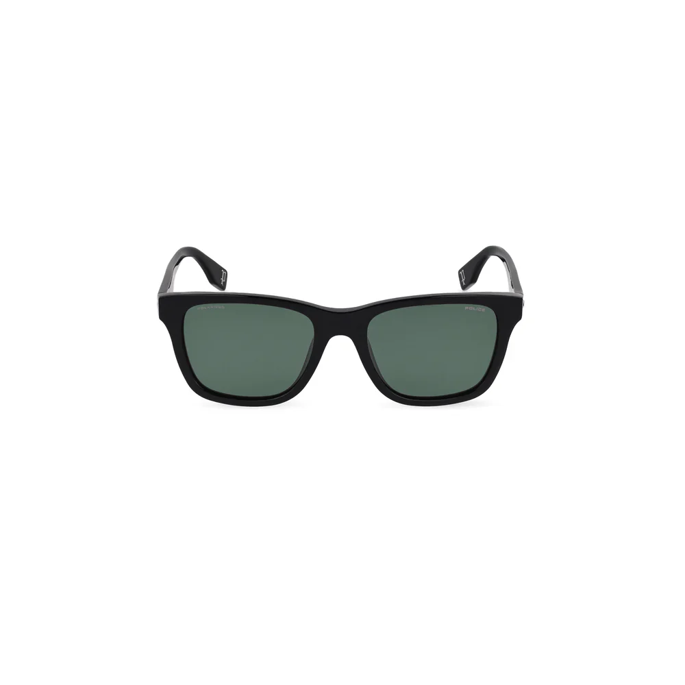 Police | SPLU68 Nerve 2 | Shiny Black Green Polarised