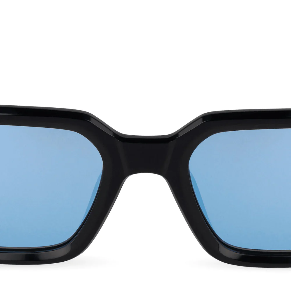 Police | SPLU82 | Zac Efron Signature Shiny Black Smoke Mirror Blue - Image 5