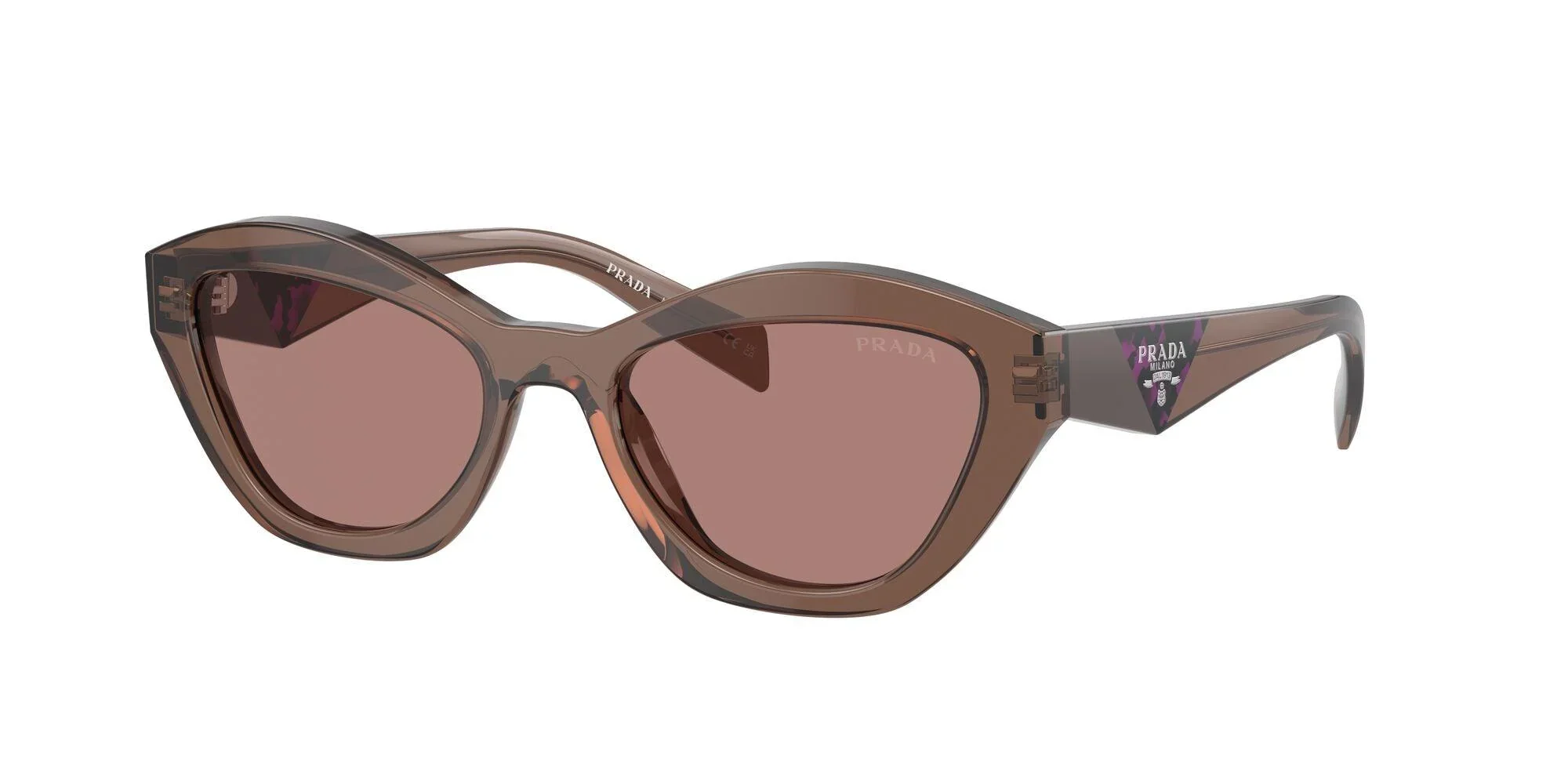 Prada | A02S | Brown Transparent - Image 2