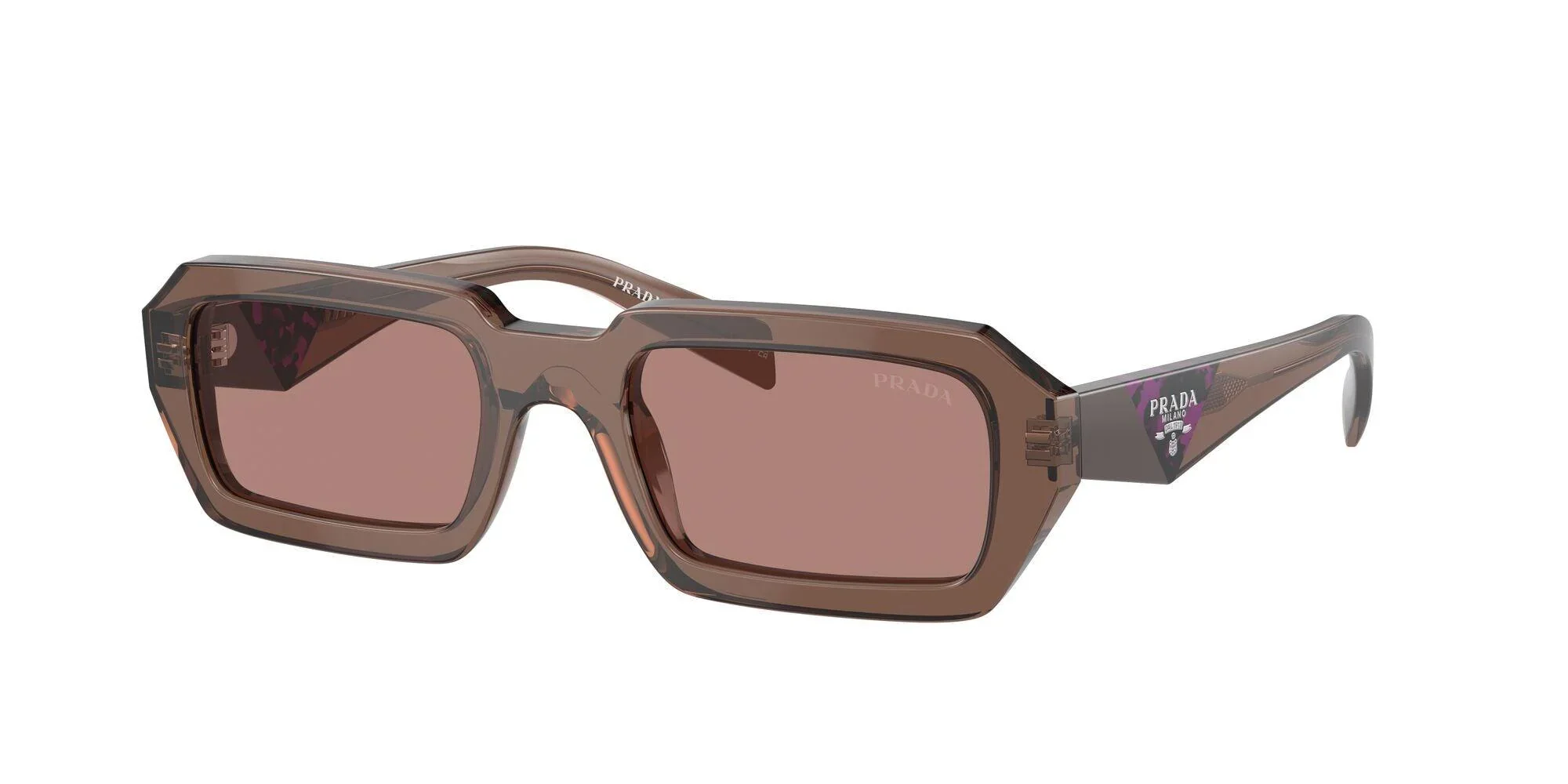 Prada | A12S | Brown Transparent - Image 2