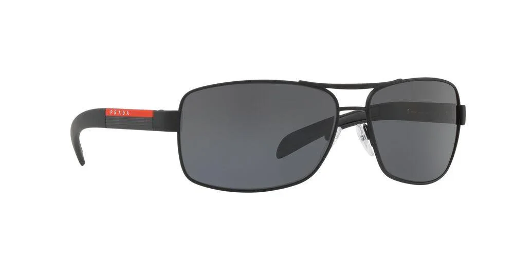 Prada Linea Rossa | 54IS | Black Rubber Polarised - Image 3
