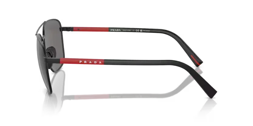 Prada Linea Rossa | 54ZS | Matte Black - Image 3
