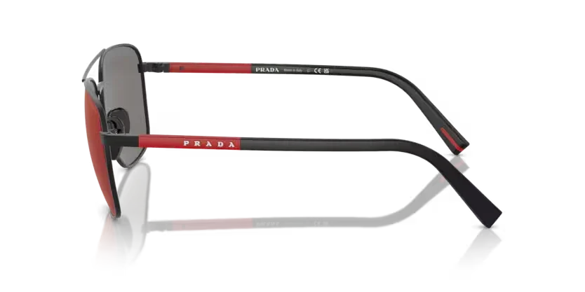 Prada Linea Rossa | 54ZS | Rubbered Black - Image 3