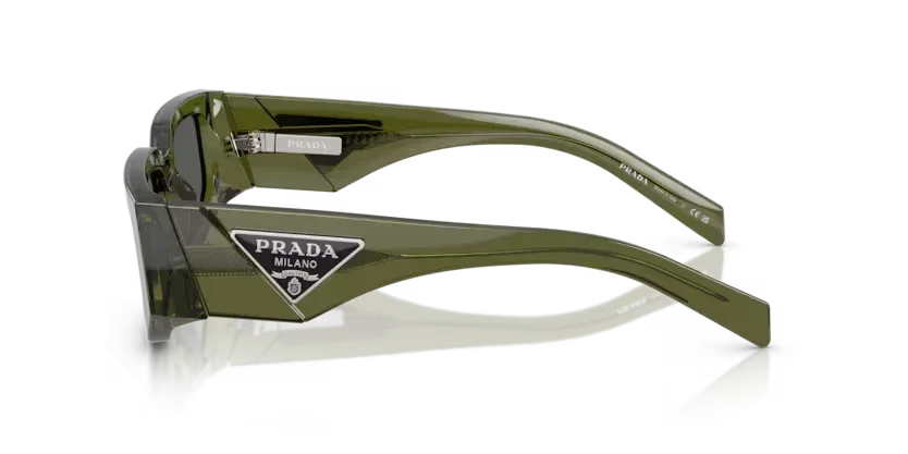 Prada | 09ZS | Transparent Military Green - Image 3