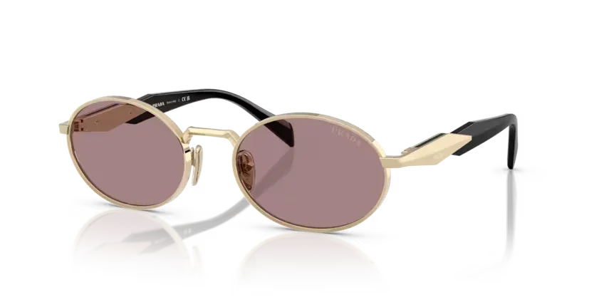 Prada | 65ZS | Pale gold - Image 2